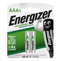 PIN SẠC AAA ENERGIZER POWER PLUS ( VỈ 2 VIÊN) DKSH 700mAh