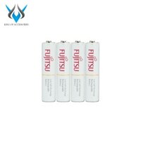 Pin sạc AAA Fujitsu 750mAh vỉ 4 Viên made in JAPAN - nội địa Nhật Bản (trắng)