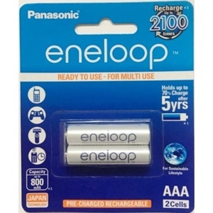 Bộ 4 pin sạc AAA Panasonic Eneloop BK-4MCCE/4BV - 800 mah