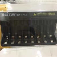 Pin sạc AAAAA Beston chính hãng 1.5V kèm bộ sạc nhanh tự ngắt hàng cao cấp - bộ sạc 8 pinko pin