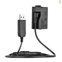 Pin Sạc Andoer DR-E8 Với Cáp Chuyển Đổi USB Cho Máy Ảnh Canon EOS 550D 600D 650D 700D DSLR Dop1-1222