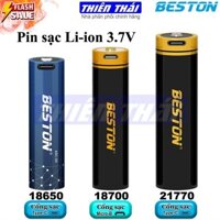 Pin sạc BESTON 18650(65C-20),18700(70M-35),21770(77T-50),pin Li-ion 3.7V cho máy ảnh,thiết bị đo