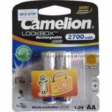 Pin sạc Camelion AlwaysReady Rechargeable 2700mAh AA (Trắng)