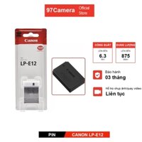 Pin sạc Canon LP-E12 cho máy ảnh Canon EOS M, EOS M2, EOS M10, EOS M50, EOS M100, EOS M200,..