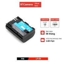 Pin sạc Canon LP E6 chất lượng cao cho Canon EOS 5D Mark III, EOS 5D Mark II, EOS 6D, EOS 7D, EOS,..