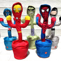 [Pin Sạc] Cây Xương Rồng Nhảy Múa Phiên Bản Siêu Nhân Phát Nhạc Tiếng Việt Và Nhại Giọng Nói