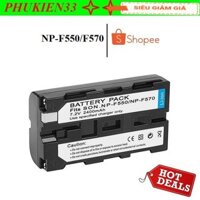 Pin sạc cho máy quay phim, máy ảnh Sony NP-F550/F570 2400mAh CCD-TR CCD-TRV CCD-SC