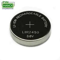 Pin sạc cúc áo Lithium ion Rechargeable LIR2450 3.6V