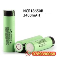 Pin sạc cực phẳng Panasonic NCR18650B 3400mAh