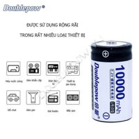 Pin sạc đại size D Doublepow 10000mAh LR20