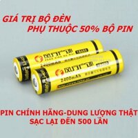 Pin Sạc Đèn Pin 18650