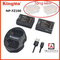 Pin - Sạc Đôi KingMa Cổng USB Cho Sony FZ100 2000mAh