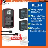 PIN  SẠC ĐÔI MÁY ẢNH KINGMA VER 3  THAY THẾ CHO OLYMPUS BLH-1