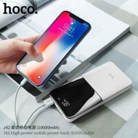 Pin Sạc Dự Phòng 10000 mAh Hoco J42 Siêu Đẹp Màn Hình LCD Sành Điệu 2 Cổng Ra Hiện Đại Hàng Chính Hãng HoCo HÀNG CỰC ĐẸP