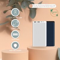 Pin sạc dự phòng 10000mAh Fast Charge Xiaomi Mi Power Bank 3