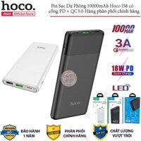 Pin Sạc Dự Phòng 10000mAh Hoco J58 Có Cổng PD 18W + QC3.0 - Bảo Hành: 12 Tháng