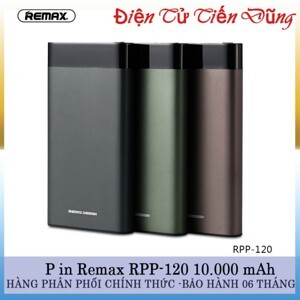 Pin sạc dự phòng 10000mah Remax RPP-120