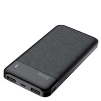Pin Sạc Dự Phòng 2 Cổng Hoco CJ1 10000mAh - Hàng Chính Hãng -  Đen