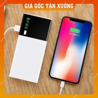 Pin sạc dự phòng 20000 mAh pin siêu khủng, có đèn led báo mức pin, sạc dự phòng Smart chính hãng