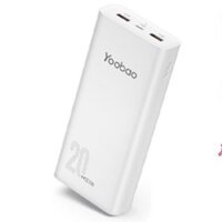 Pin sạc dự phòng 20000mAh 20DQ Yoobao PD 20 Sạc nhanh công suất 22,5W- Dùng cho Iphone 11,12, Huawei