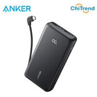 Pin sạc dự phòng 20000mAh Anker A110E 22.5W có cáp