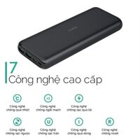 PIN SẠC DỰ PHÒNG 20000MAH AUKEY PB-XN20 2 CỔNG AIPOWER TÍCH HỢP CỔNG TYPE C IN/OUT 15W