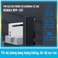 Pin sạc dự phòng 30000mAh 22.5W Remax RPP-197