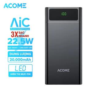 Pin sạc dự phòng Acome AP201 20000mah