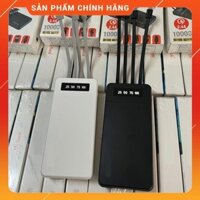 Pin Sạc Dự Phòng AK-1102, AK2311 Dung Lượng 10.000mAh-20.000, Kèm 4 Đầu Dây Sạc, Hỗ Trợ Sạc Nhanh 2.4A, Hàng Chính Hãng