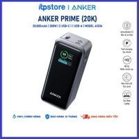 Pin sạc dự phòng Anker Prime 20000mAh 200W A1336 3 cổng sạc Điện thoại sạc Máy tính bảng sạc Laptop