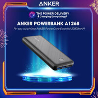 Pin sạc dự phòng ANKER PowerCore Essential 20000 – A1268 A1287 (Plastic)