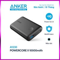 Pin sạc dự phòng ANKER PowerCore II 10000mAh công nghệ PowerIQ 2.0 tương thích tích hợp QC 3.0 18w - A1230