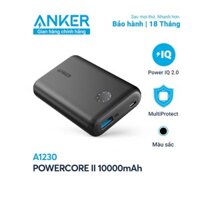 Pin sạc dự phòng ANKER PowerCore II 10000mAh công nghệ PowerIQ 2.0 tương thích tích hợp QC 3.0 18w – A1230