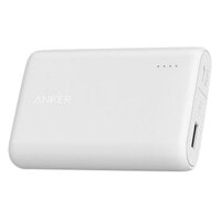 Pin Sạc Dự Phòng Anker PowerCore 10000mAh - A1263021 Trắng - Hàng Chính Hãng