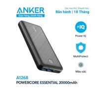 Pin sạc dự phòng ANKER PowerCore Essential 20000 - A1268 (Plastic)