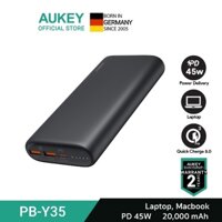 PIN SẠC DỰ PHÒNG AUKEY 20000MAH 3-PORT 45W PD -PB-Y35