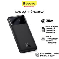 Pin sạc dự phòng Baseus Bipow Digital Display Power Bank 20W 10000mAh