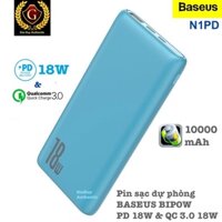 Pin sạc dự phòng BASEUS BiPow N1PD 10000mAh PD 18W 1C-1A
