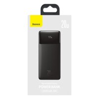 Pin sạc dự phòng Baseus dung lượng 20000mAh, công suất 20W, màn hình LED hiển thị, sạc nhanh PD, QC cho iPhone, Samsung, Xiaomi, ...- phân phối chính hãng tại Baseus Việt Nam