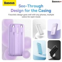 Pin Sạc Dự Phòng Baseus Sạc Nhanh 22.5w Dung Lượng 10000mah Nhỏ Gọn