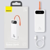Pin sạc dự phòng Baseus 10000/20000mAh kèm cáp sạc nhanh iP/Sam 20W 22.5W - 12 Tháng BH