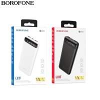 Pin sạc dự phòng Borofone BJ14 10000mAh, có đèn LED báo dung lượng pin, sạc nhiều điện thoại cùng lúc