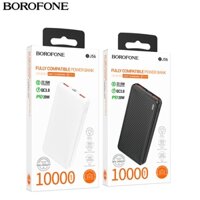 Pin sạc dự phòng BOROFONE BJ56 dung lượng 10000mAh, sạc nhanh PD 22.5 W, có đèn LED hiển thị pin