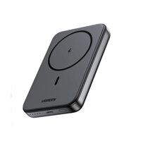 Pin sạc dự phòng dùng cho điện thoại, 10000mAh Li-ion, màu xám 1 cổng đầu ra Ugreen 25919