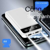Pin sạc dự phòng dung tích lớn 200000 mAh Apple Android Tất cả điện thoại di động phổ thông 5000/10000 mAh
