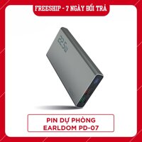 Pin sạc dự phòng Earldom PD-07 10.000mAh công nghệ sạc nhanh QC 3.0 có thể lên tới 22.5W / Đèn Led [5SAO]