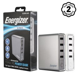Pin sạc dự phòng Energizer 20,000mAh PD 45W - XP20001PD45