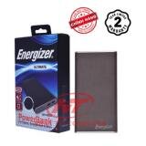 Pin sạc dự phòng Energizer 10000mAh Li-Po 2 cổng USB Luxury Leather - UE10009DB (Nâu) - Hãng phân phối chính thức