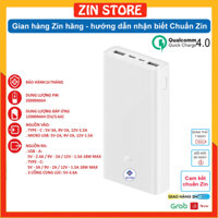 Pin sạc dự phòng Gen 3 20000mah sạc nhanh 18W Quick charge 4.0, PLM18ZM - Hàng Zin hãng, tặng kèm củ sạc