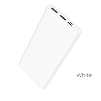 PIN SẠC DỰ PHÒNG HOCO J55 10.000MAH Đèn LED Dành cho điện thoại iPhone iP Huawei Samsung Oppo Realme - Hàng chính hãng - Trắng